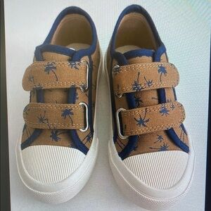 Brown and Blue Women's Sneakers